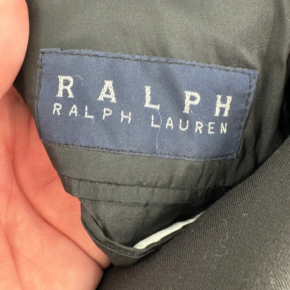 Ralph Ralph Lauren Mens 44S Black 100% Wool 3-Button Blazer‎ Sport Coat Canada